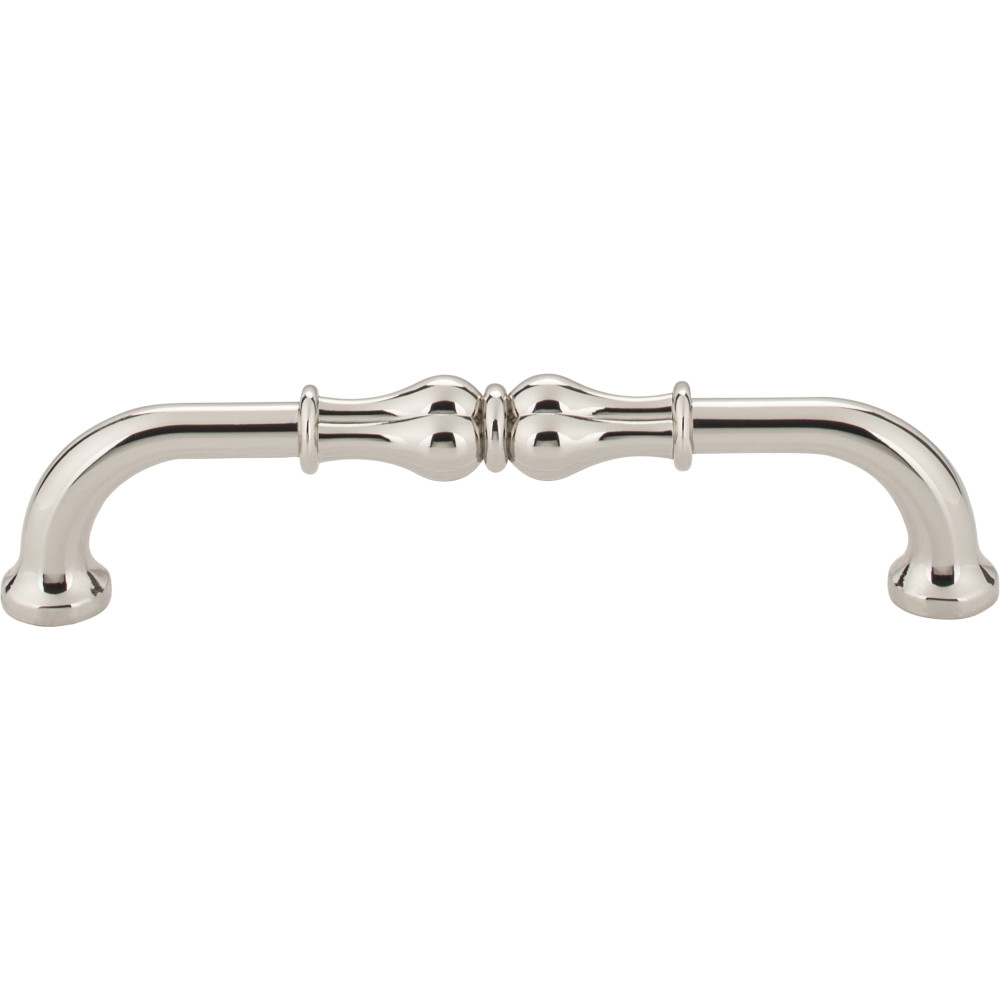 Jeffrey Alexander by Hardware Resources 818-128NI 5-11/16" Overall Length Cabinet Pull.  Holes are 128mm cente