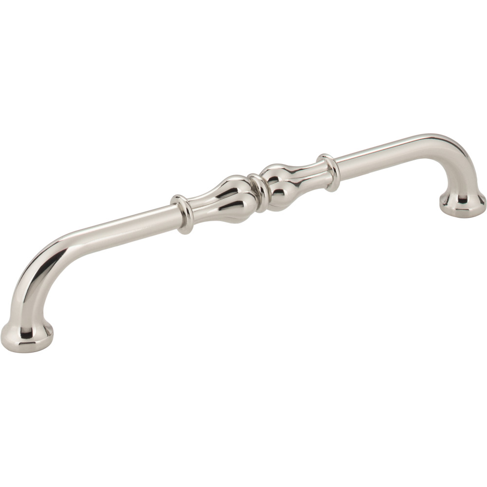 Jeffrey Alexander by Hardware Resources 818-160NI 6-15/16" Overall Length Cabinet Pull.  Holes are 160mm cente