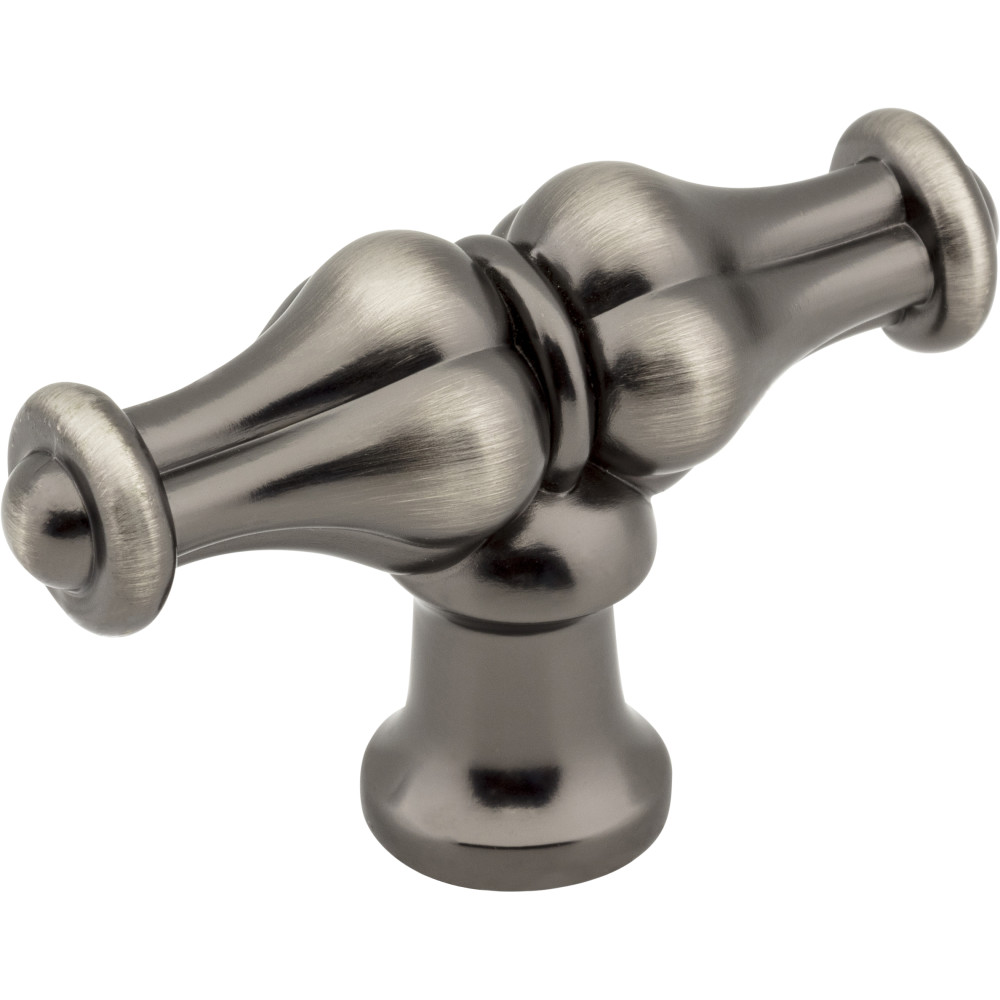 Jeffrey Alexander by Hardware Resources 818L-BNBDL 2-1/4" Overall Length Cabinet Knob. Packaged with one 8/32" 