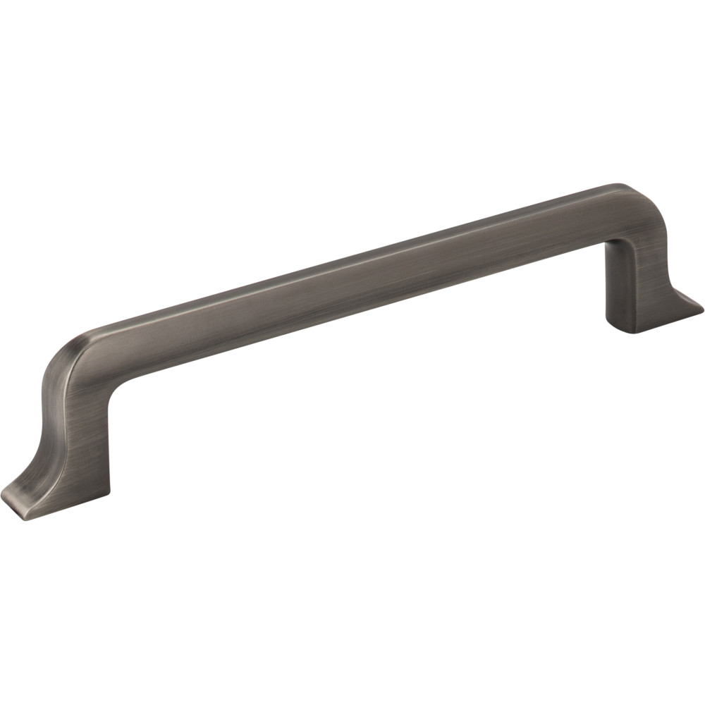 Hardware Resources 839-128BNBDL Zinc Die Cast Cabinet Pull in Brushed Pewter