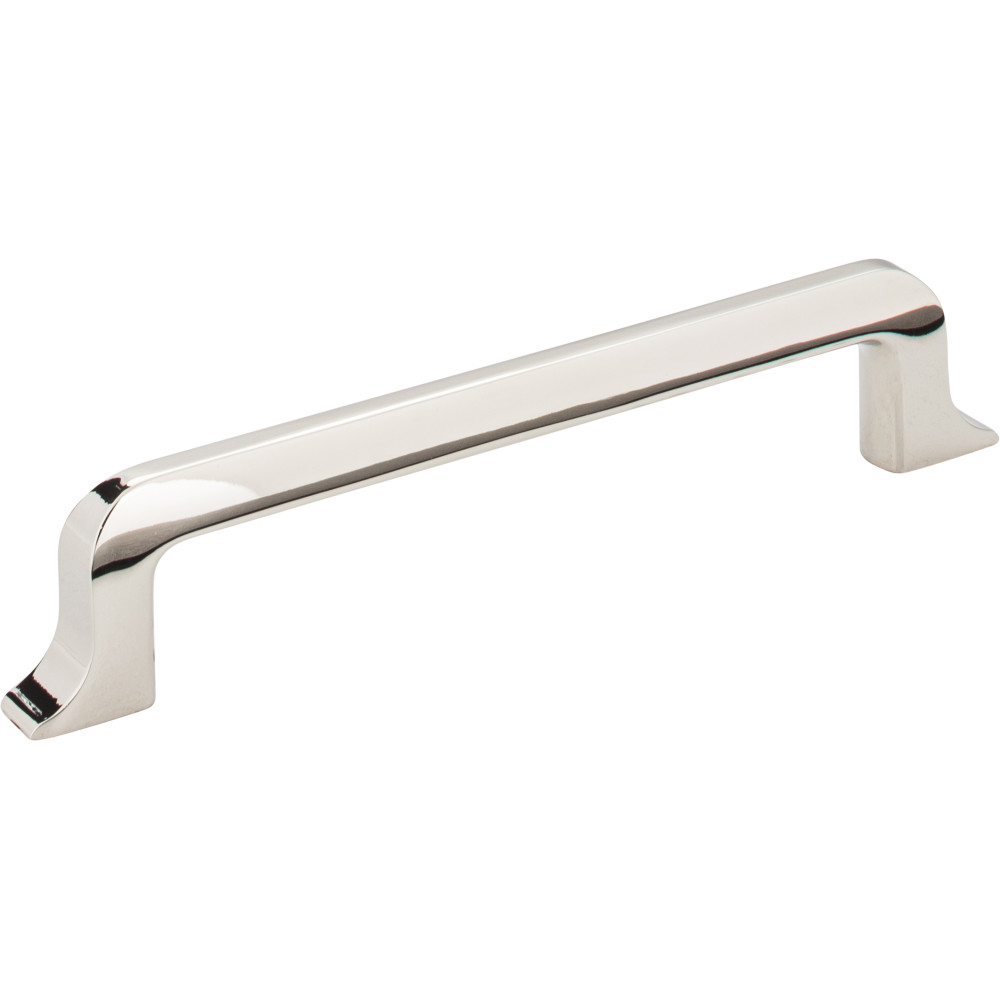Hardware Resources 839-128NI Zinc Die Cast Cabinet Pull in Polished Nickel
