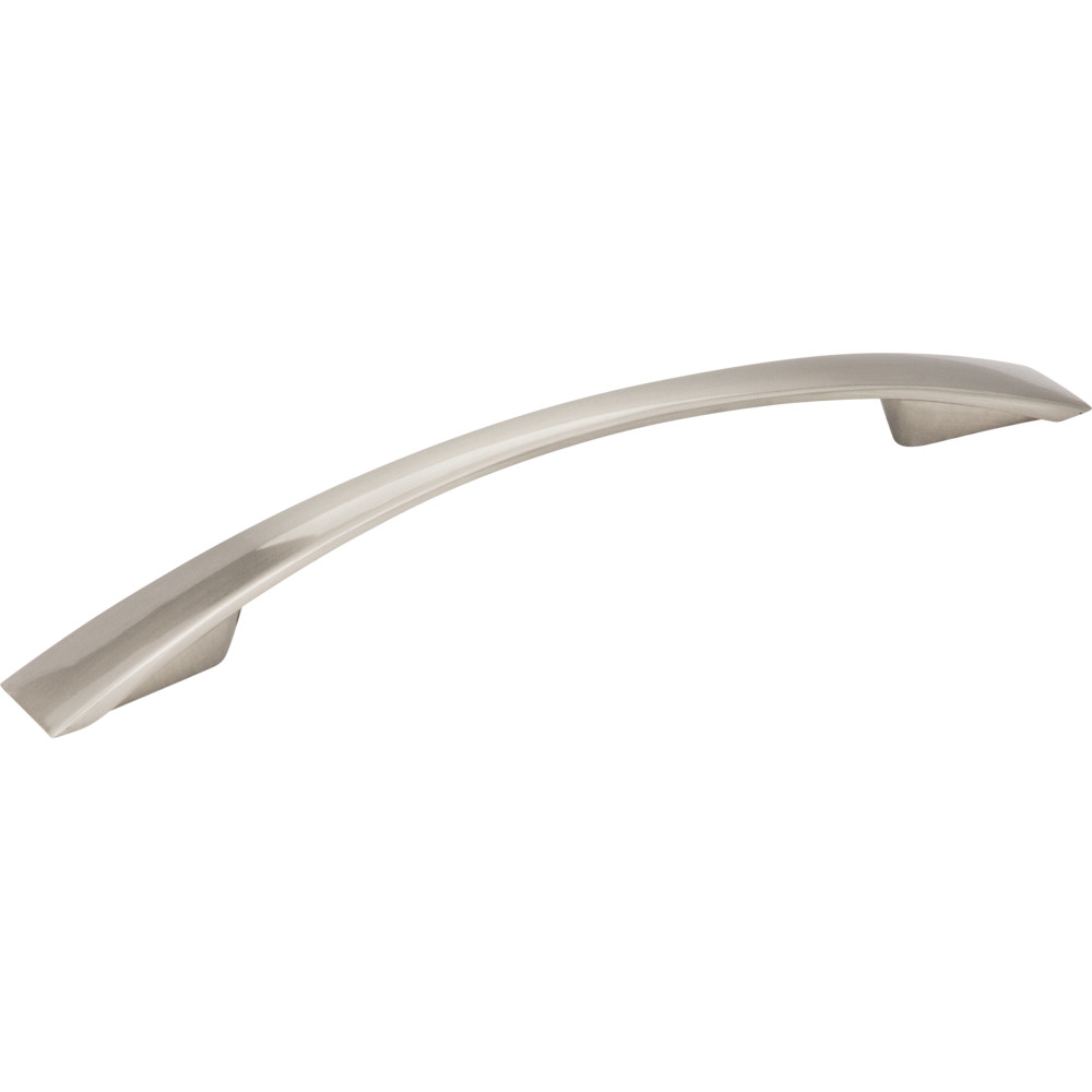 Jeffrey Alexander by Hardware Resources 847-128SN 6-13/16" Overall Length Cabinet Pull. Holes are 128mm center