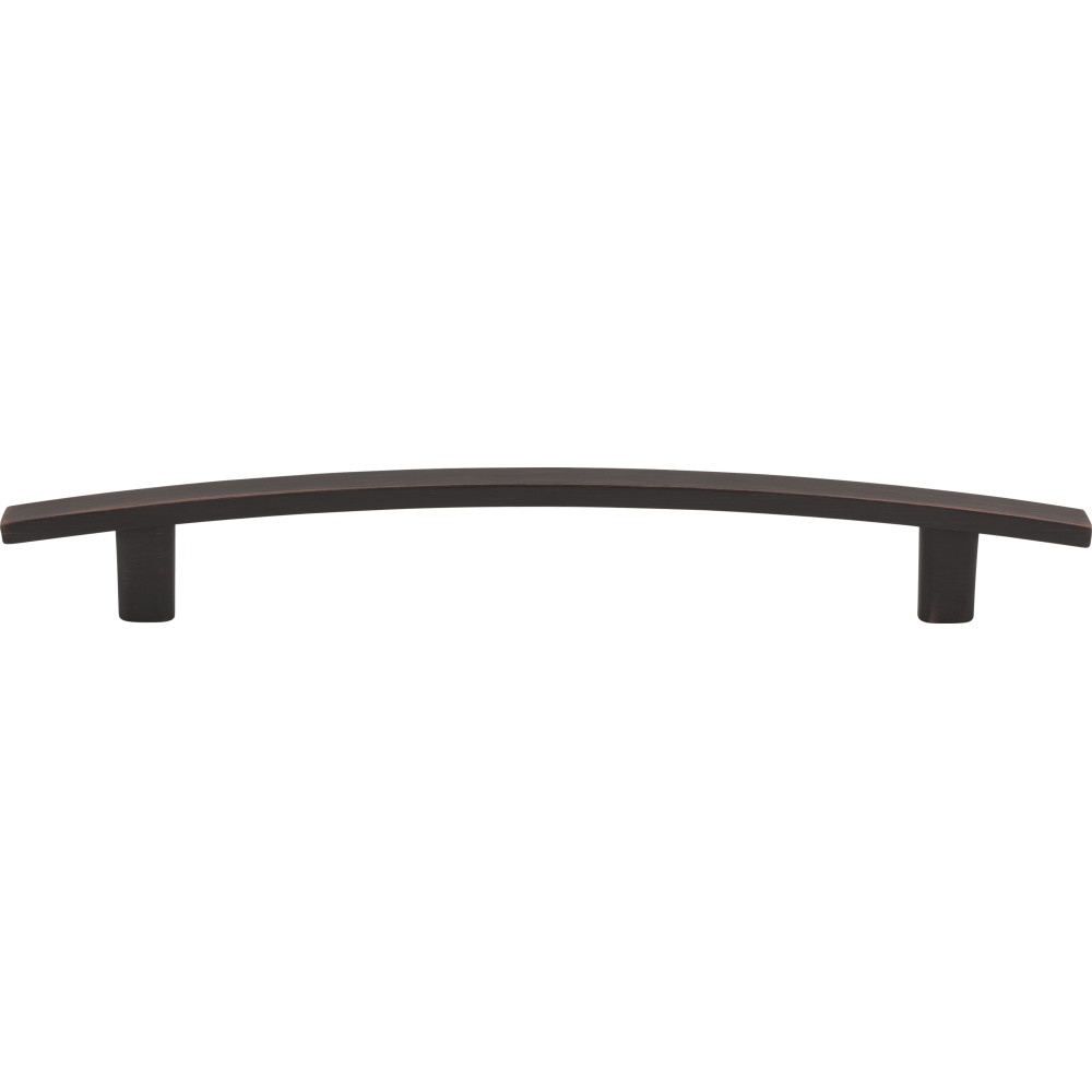 Elements by Hardware Resources 859-160DBAC 8-1/2" Overall Length Cabinet Pull. Holes are 160 mm center-to-center. Finish: Brushed Oil Rubbed Bronze