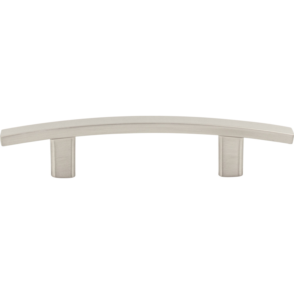 Elements by Hardware Resources 859-3SN 5-1/4" Overall Length Cabinet Pull. Holes are 3" center-to-center. Finish: Satin Nickel