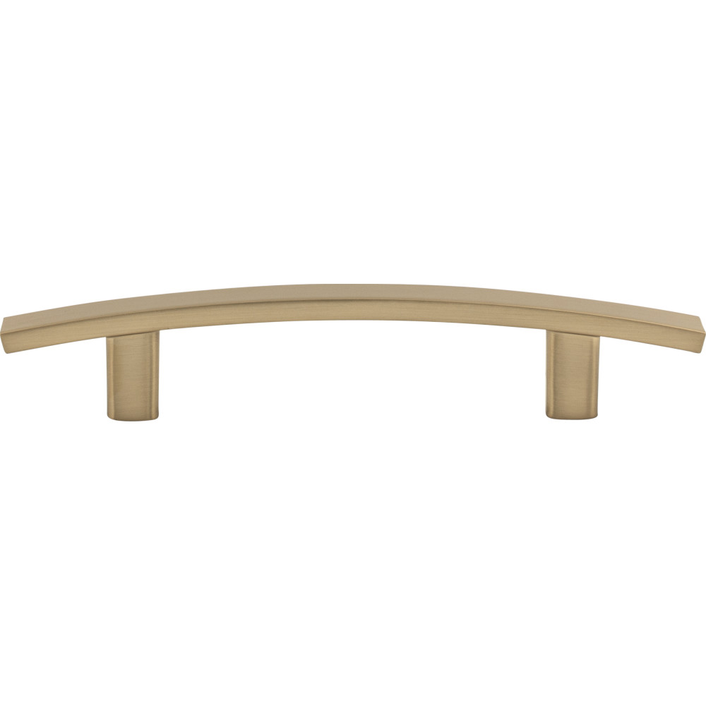 Elements by Hardware Resources 859-96SBZ 6" Overall Length Cabinet Pull. Holes are 96 mm center-to-center. Finish: Satin Bronze