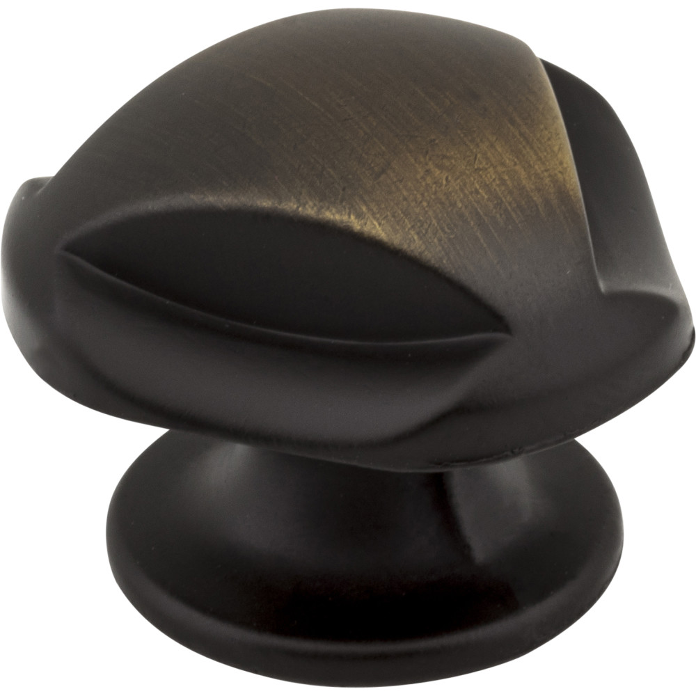 Jeffrey Alexander by Hardware Resources 915ABSB 1-5/16" Diameter Cabinet Knob. Packaged with one 8/32"      