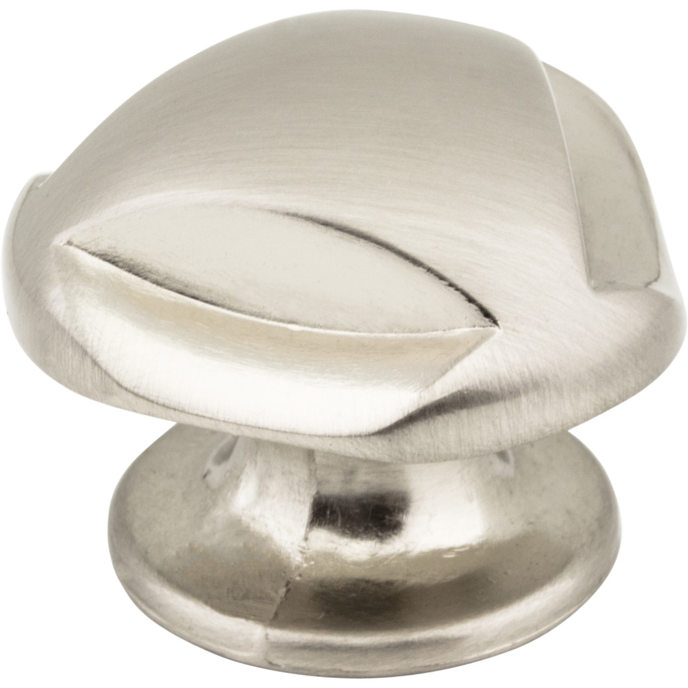 Jeffrey Alexander by Hardware Resources 915SN 1-5/16" Diameter Cabinet Knob. Packaged with one 8/32" x 1" 