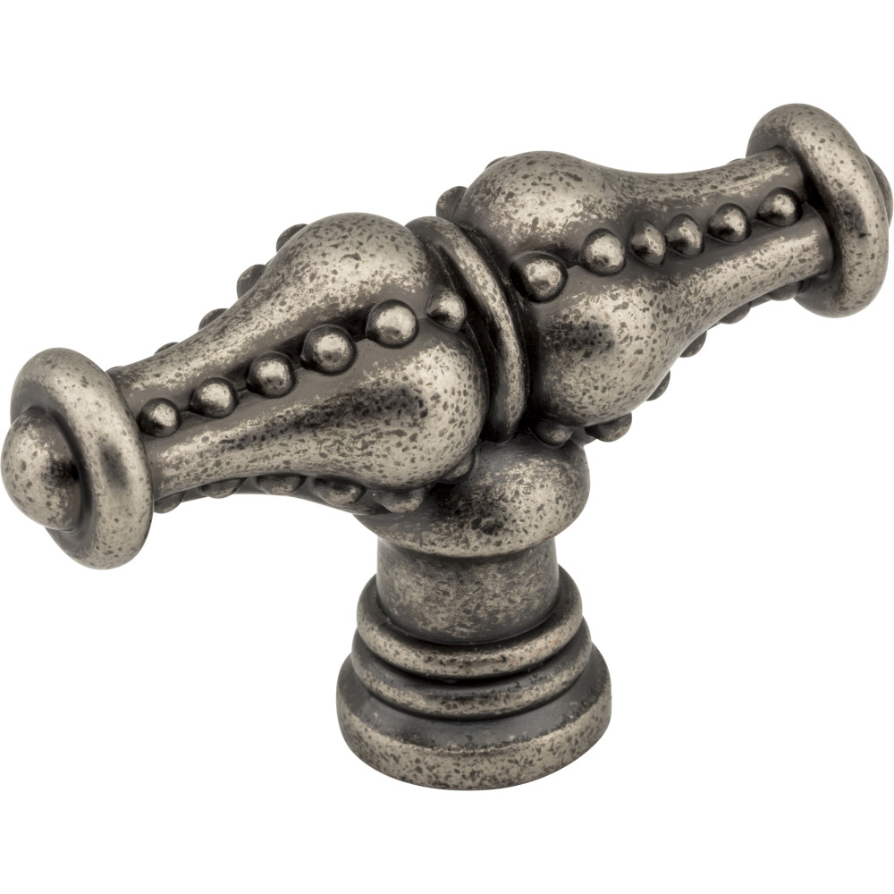 Jeffrey Alexander by Hardware Resources 918L-DP 2-1/4" Overall Length Beaded Cabinet Knob. Packaged with one