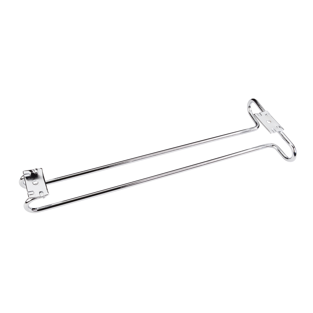 Hardware Resources by Hardware Resources 9409004 11-7/16" x 1" x 1-3/8" Stem Glass Holder Finish: Chrome