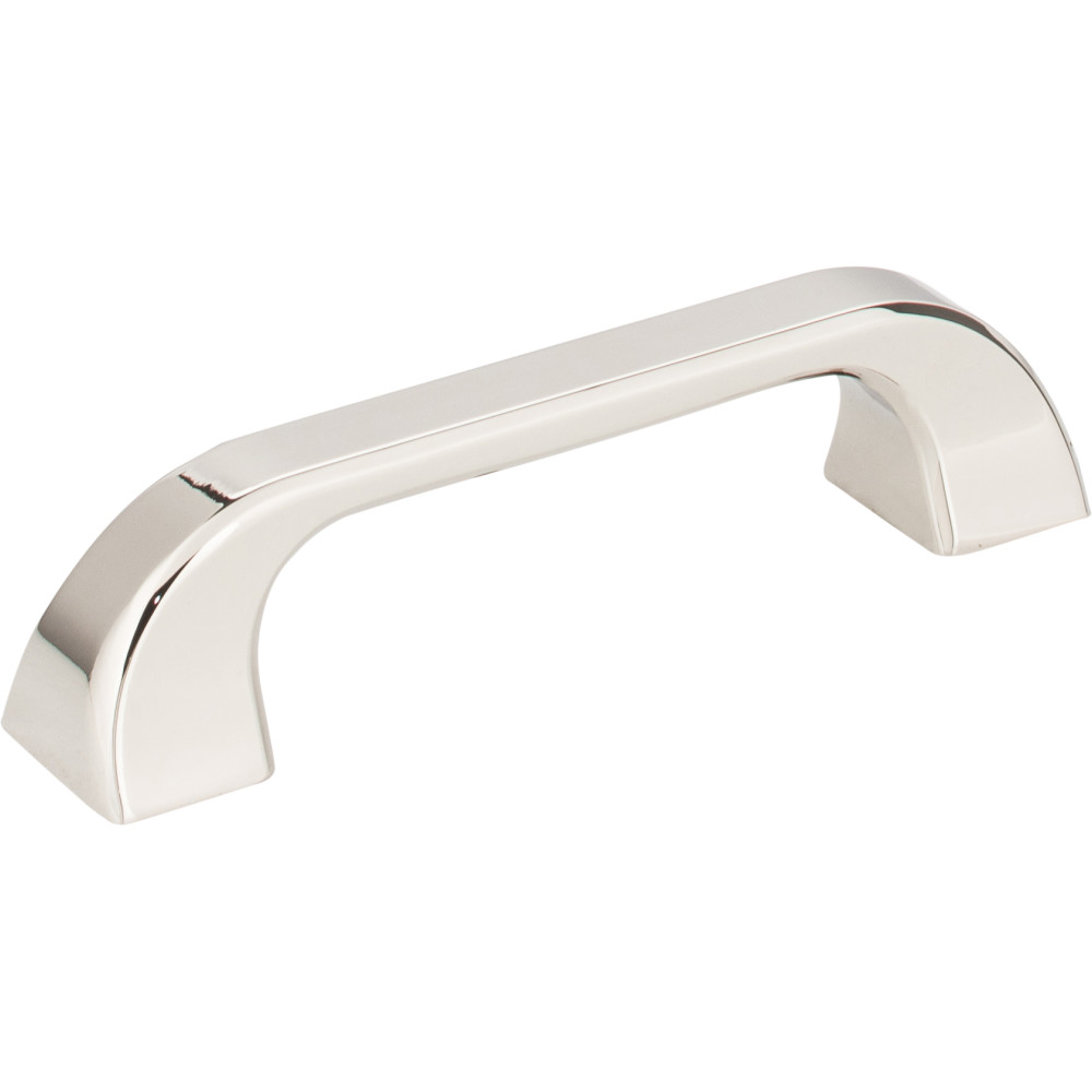 Hardware Resources 972-96NI Zinc Die Cast Cabinet Pull in Polished Nickel