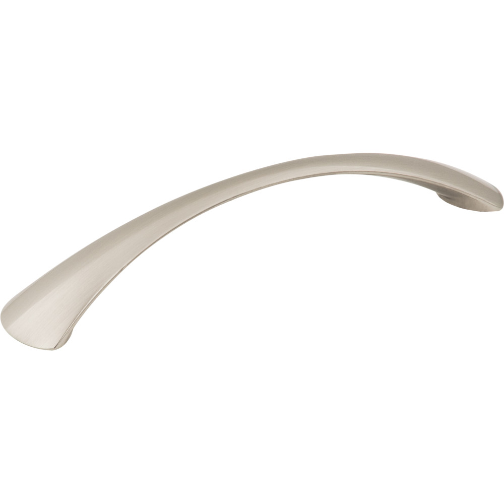Elements by Hardware Resources 976-128SN 6" OL Decorative Cabinet Pull 128mm CC with two 8/32" x 1" s
