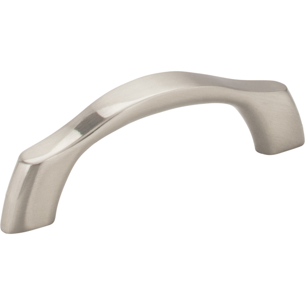 Hardware Resources 993-3SN 4-1/16" Overall Length Cabinet pull in Satin Nickel
