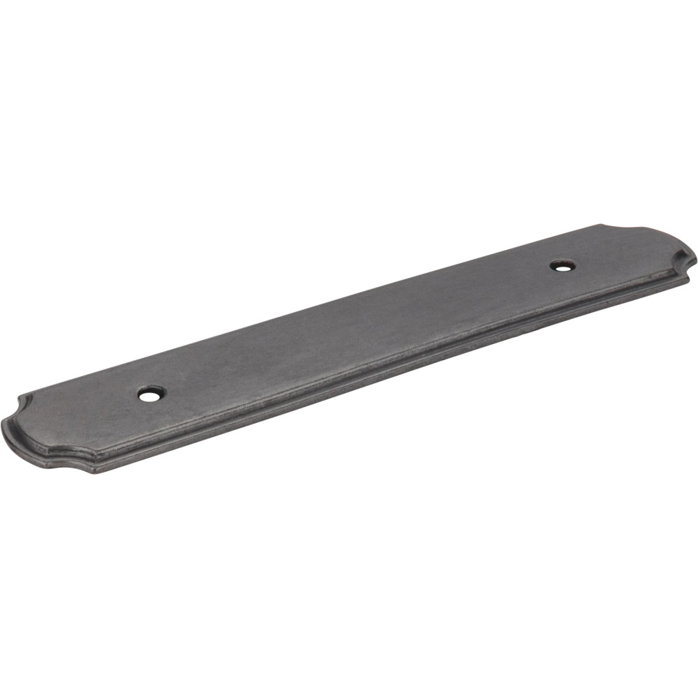 Jeffrey Alexander by Hardware Resources B812-96DACM 6" x 1-1/4" Zinc Die Cast Plain Backplate for 96mm Pull.  Fi