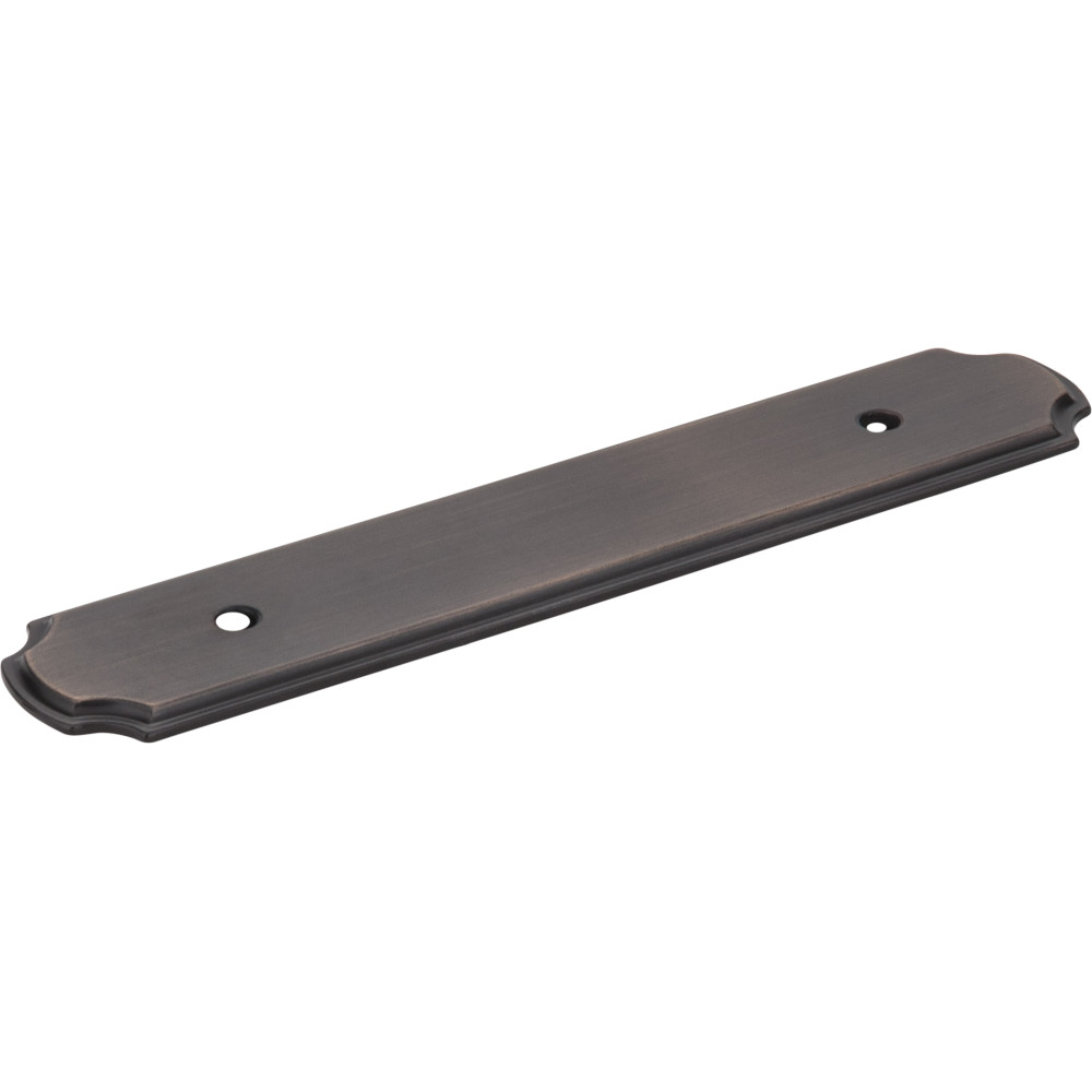 Jeffrey Alexander by Hardware Resources B812-96DBAC 6" x 1-1/4" Zinc Die Cast Plain Backplate for 96mm Pull.  Fi