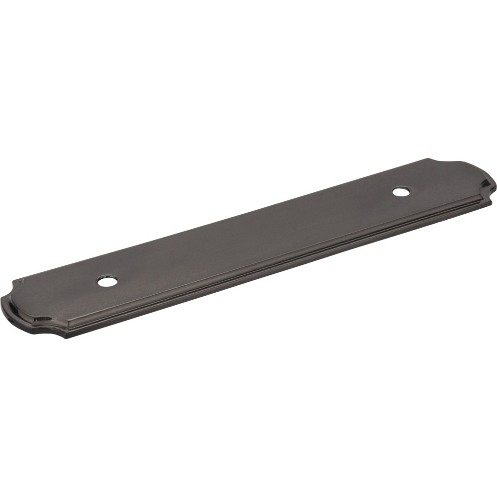 Jeffrey Alexander by Hardware Resources B812-96SBN 6" x 1-1/4" Zinc Die Cast Plain Backplate for 96mm Pull.  Fi