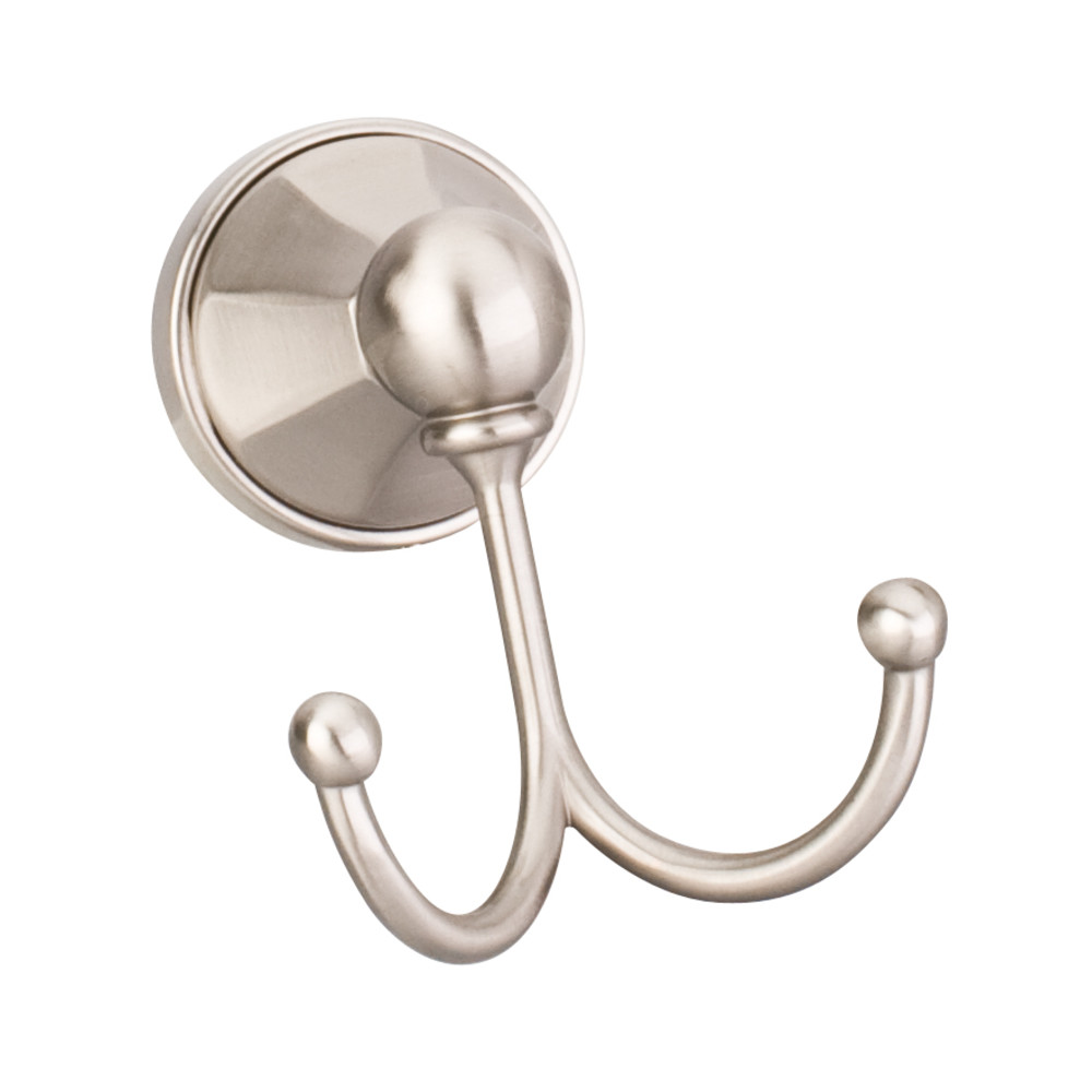 Elements by Hardware Resources BHE3-02SN-R Elements Transitional Robe Hook.  Finish: Satin Nickel.  Pac