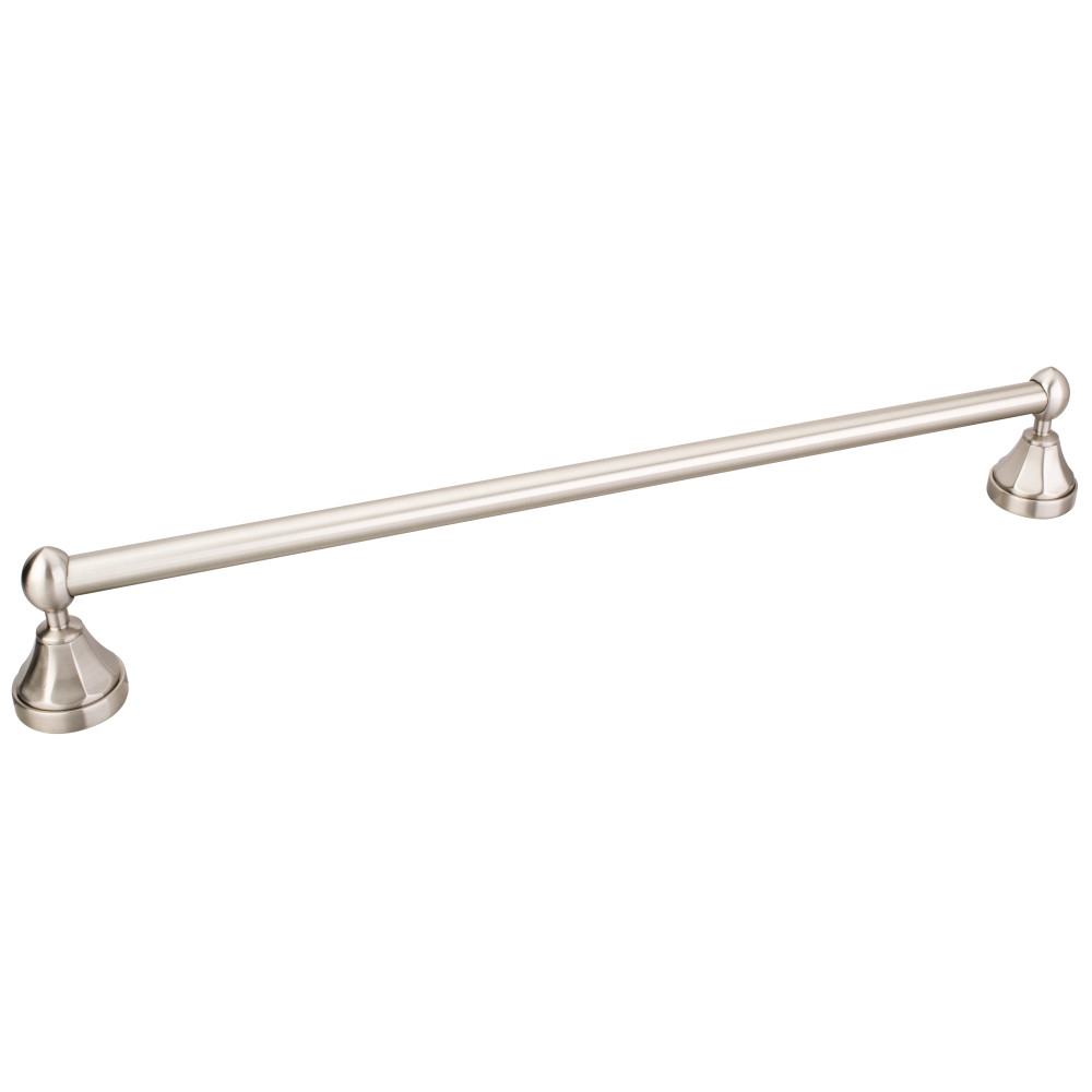 Elements by Hardware Resources BHE3-04SN-R Elements Transitional 24" Towel Bar.  Finish: Satin Nickel. 