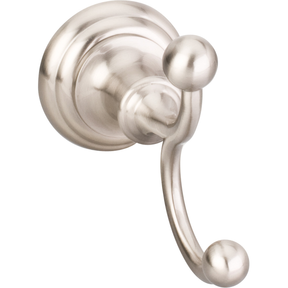 Elements by Hardware Resources BHE5-02SN-R Elements Conventional Robe Hook.  Finish: Satin Nickel.  Pac
