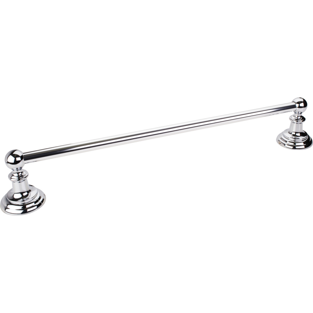 Elements by Hardware Resources BHE5-04PC Elements Conventional 24" Towel Bar.  Finish: Polished Chrom