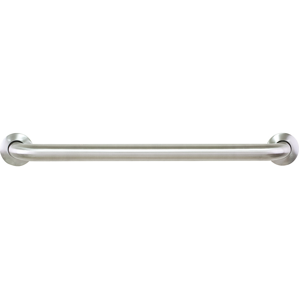 Elements by Hardware Resources GRAB-24-R 24" Grab Bar.  1-1/2" Diameter 18/8 Stainless Steel 3" Bas