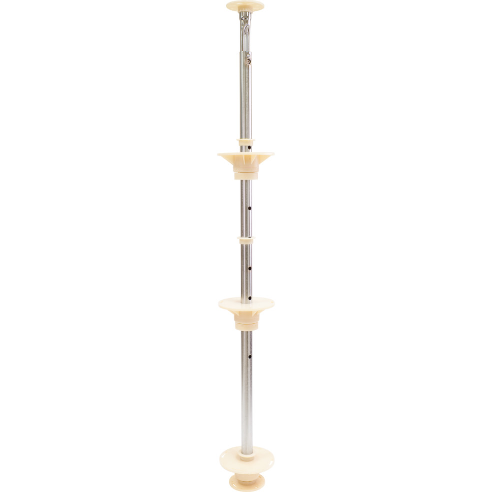 Hardware Resources by Hardware Resources LSP3 Lazy Susan Pole for 3 Round or Kidney Shelves.