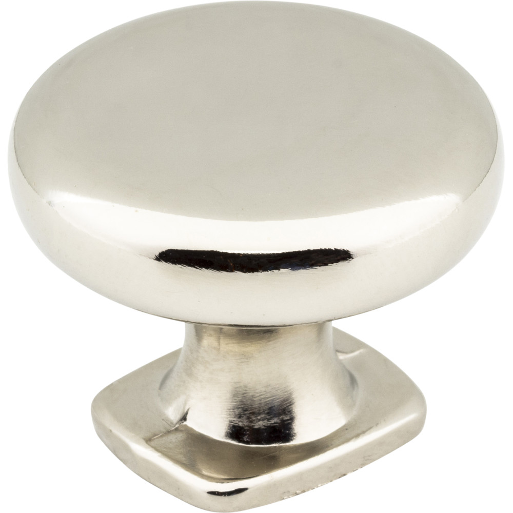 Jeffrey Alexander by Hardware Resources MO6303NI 1-3/8" Dia Forged Look Flat Bottom Knob with one 8/32" x 1" 