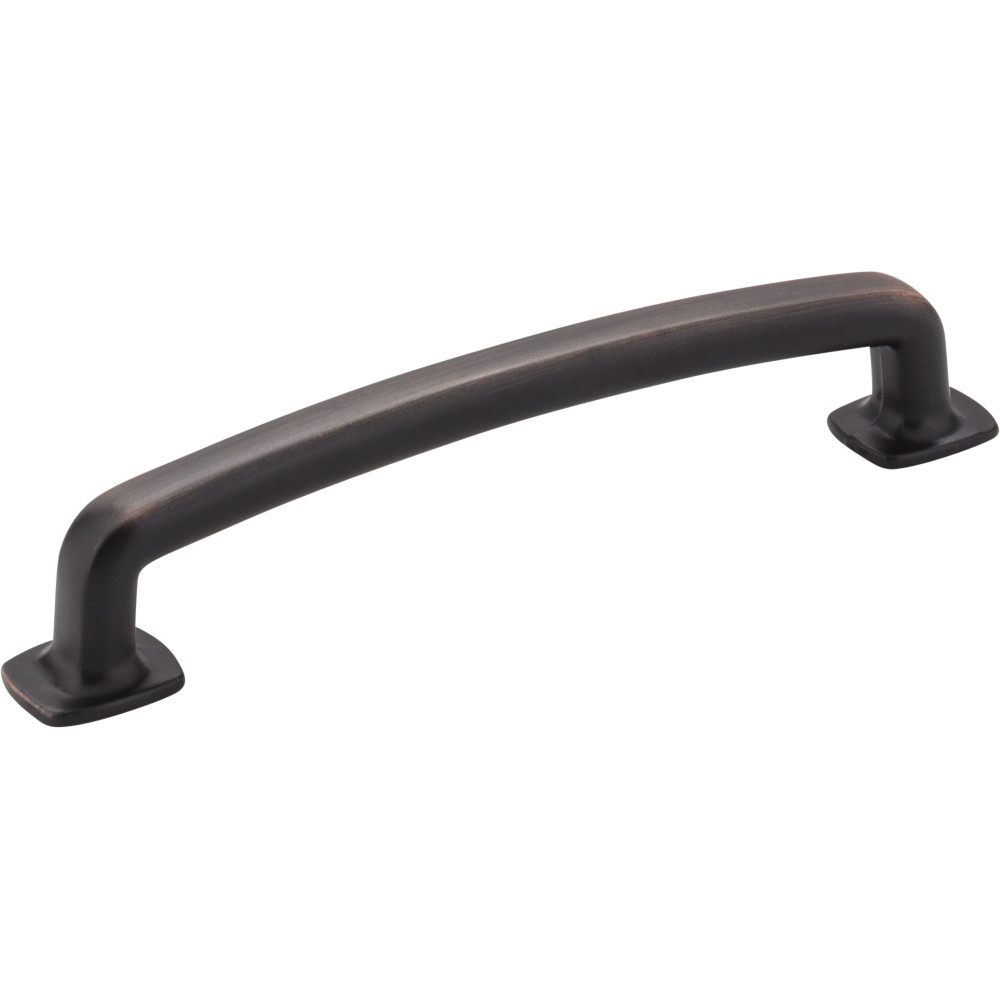Jeffrey Alexander by Hardware Resources MO6373-128DBAC 5-7/8" OL Forged Look Flat Bottom Pull  128mm CC with two 8/