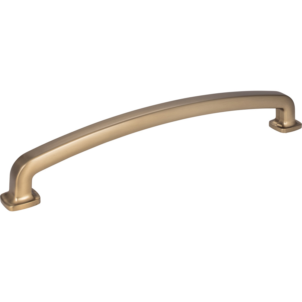Hardware Resources MO6373-12SBZ Belcastel 1 13-1/4" Overall Length Forged Look Flat Bottom Appliance Pull in Satin Bronze
