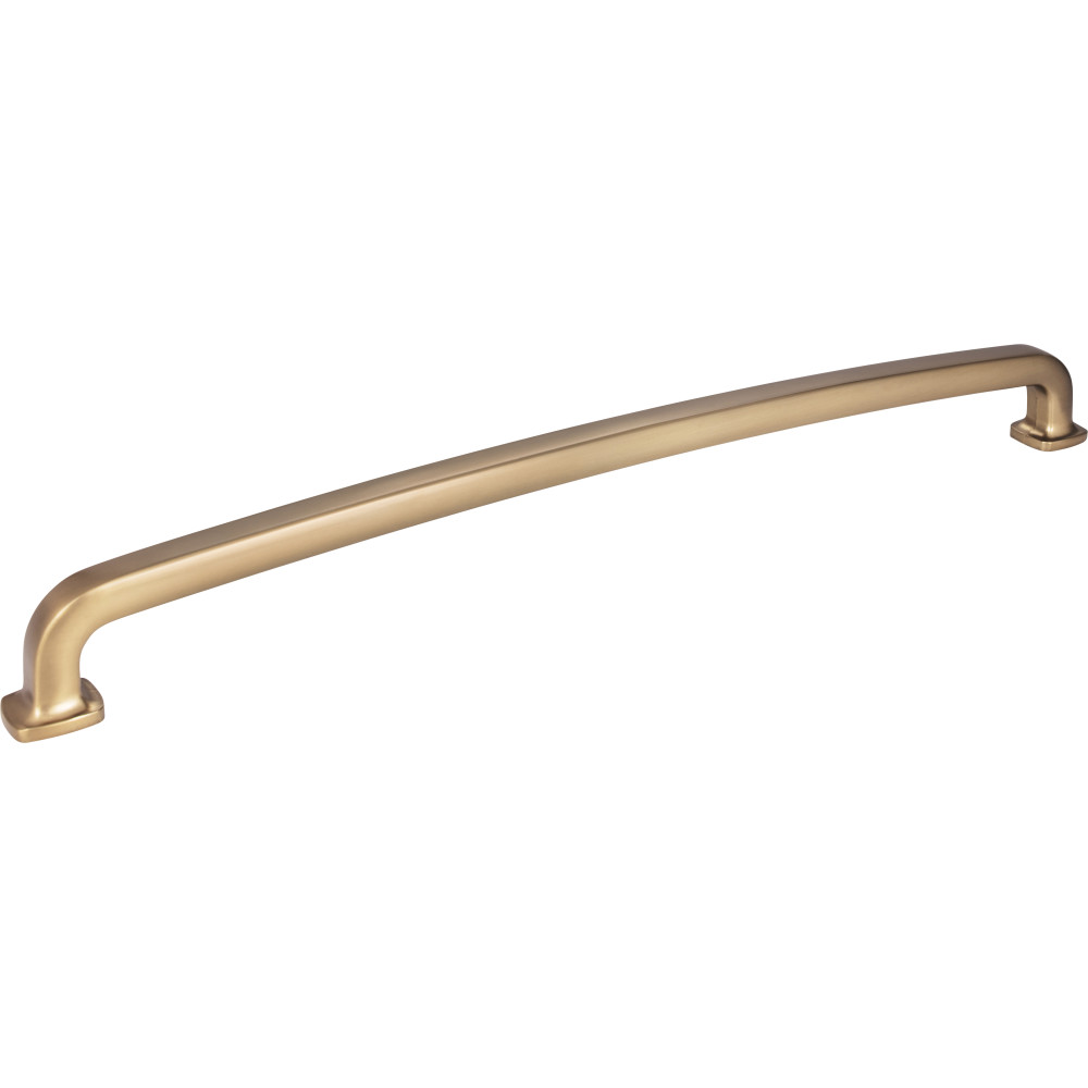 Hardware Resources MO6373-18SBZ Belcastel 1 19-1/4" Overall Length Forged Look Flat Bottom Appliance Pull in Satin Bronze