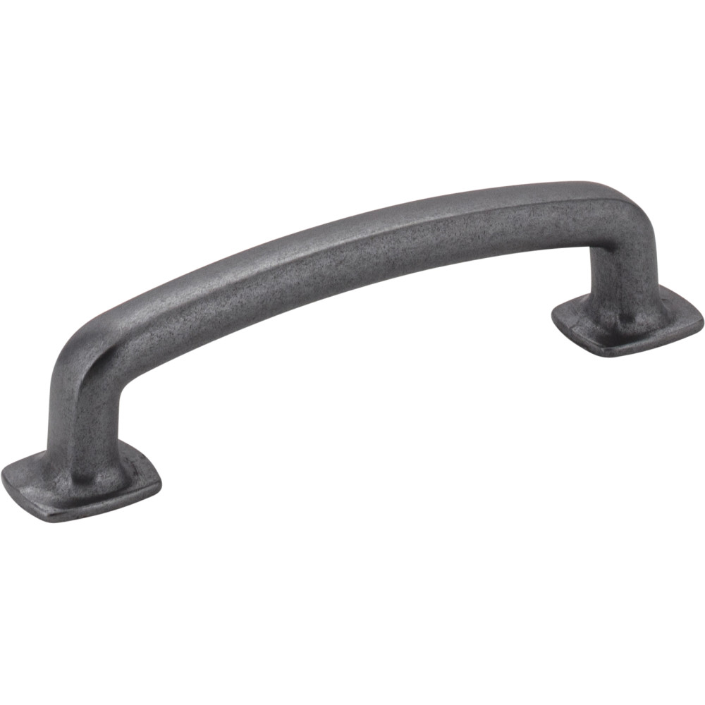 Jeffrey Alexander by Hardware Resources MO6373DACM 4-5/8" OL Forged Look Flat Bottom Pull  96mm CC with two 8/3