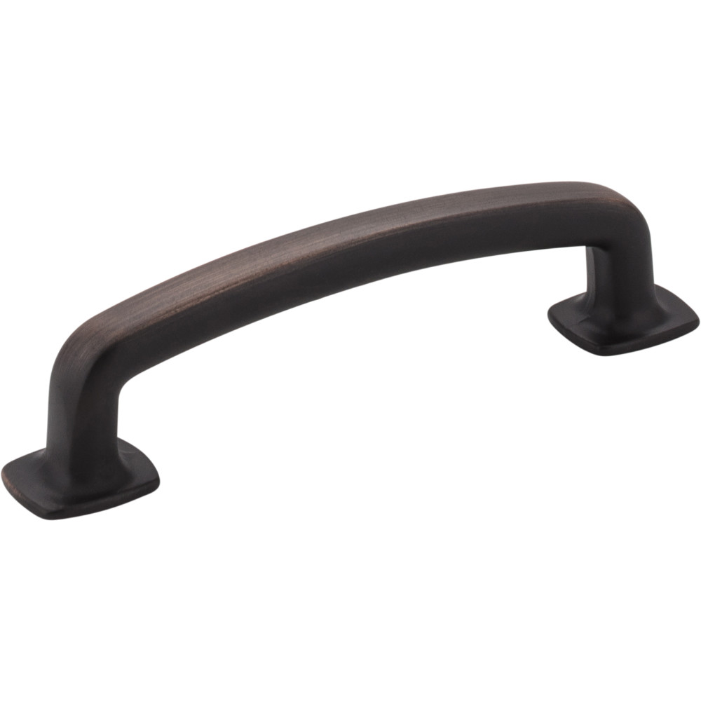 Jeffrey Alexander by Hardware Resources MO6373DBAC 4-5/8" OL Forged Look Flat Bottom Pull  96mm CC with two 8/ 