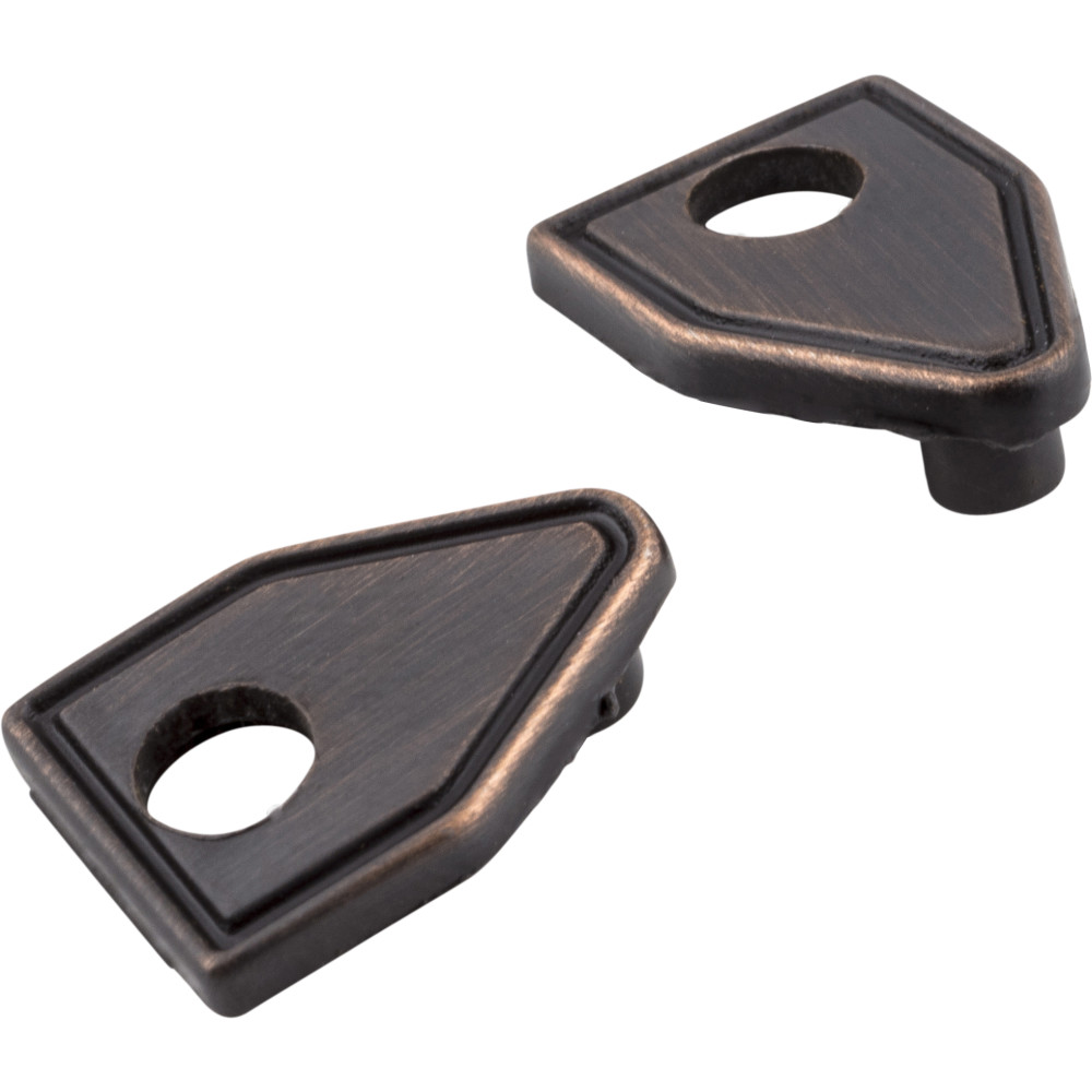 Jeffrey Alexander by Hardware Resources PE01-DBAC Zinc Die Cast Pull Escutcheon for 3" to 96mm Transition.  Fi