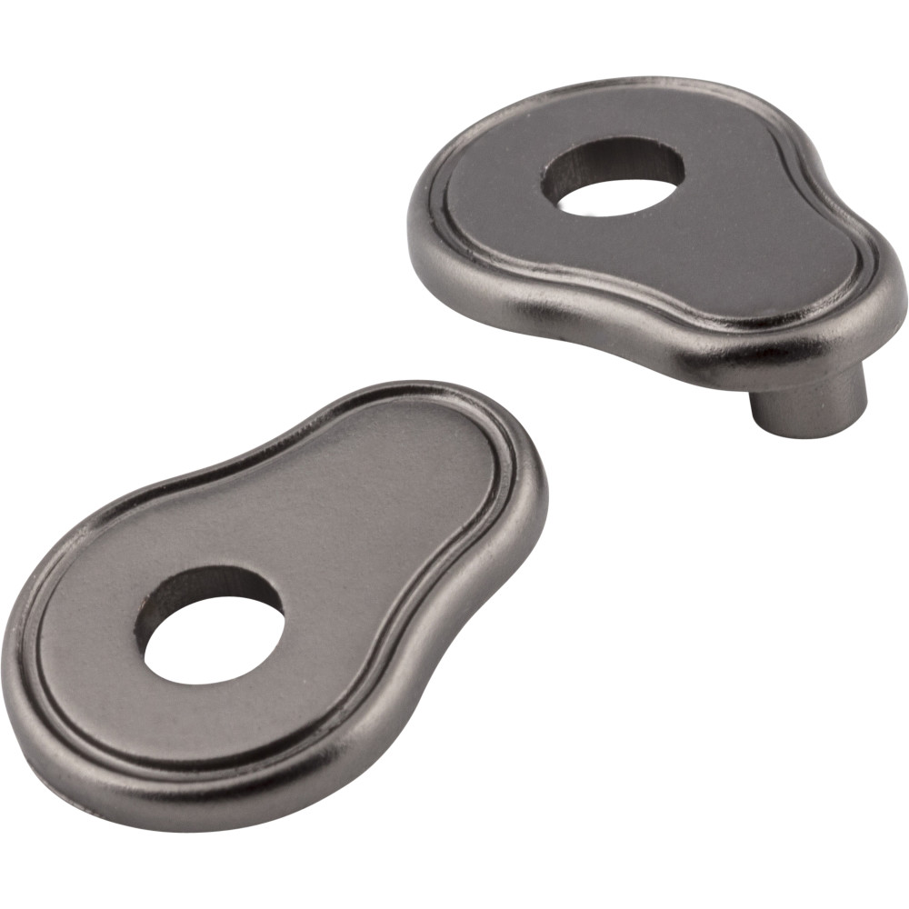 Jeffrey Alexander by Hardware Resources PE02-BNBDL Zinc Die Cast Pull Escutcheon for 3" to 96mm Transition.  Fi