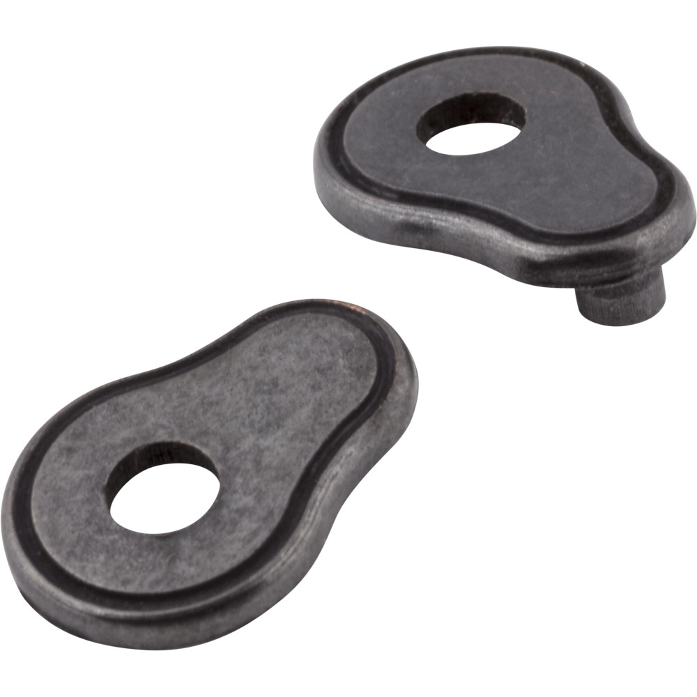 Jeffrey Alexander by Hardware Resources PE02-DMAC Zinc Die Cast Pull Escutcheon for 3" to 96mm Transition.  Fi