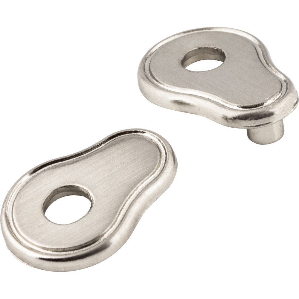 Jeffrey Alexander by Hardware Resources PE02-SN Zinc Die Cast Pull Escutcheon for 3" to 96mm Transition.  Fi