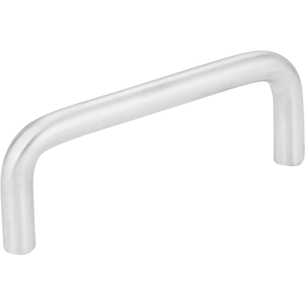Elements by Hardware Resources S271-3BC 3-3/8" Overall Length Steel Wire Cabinet Pull. Holes are 3" 