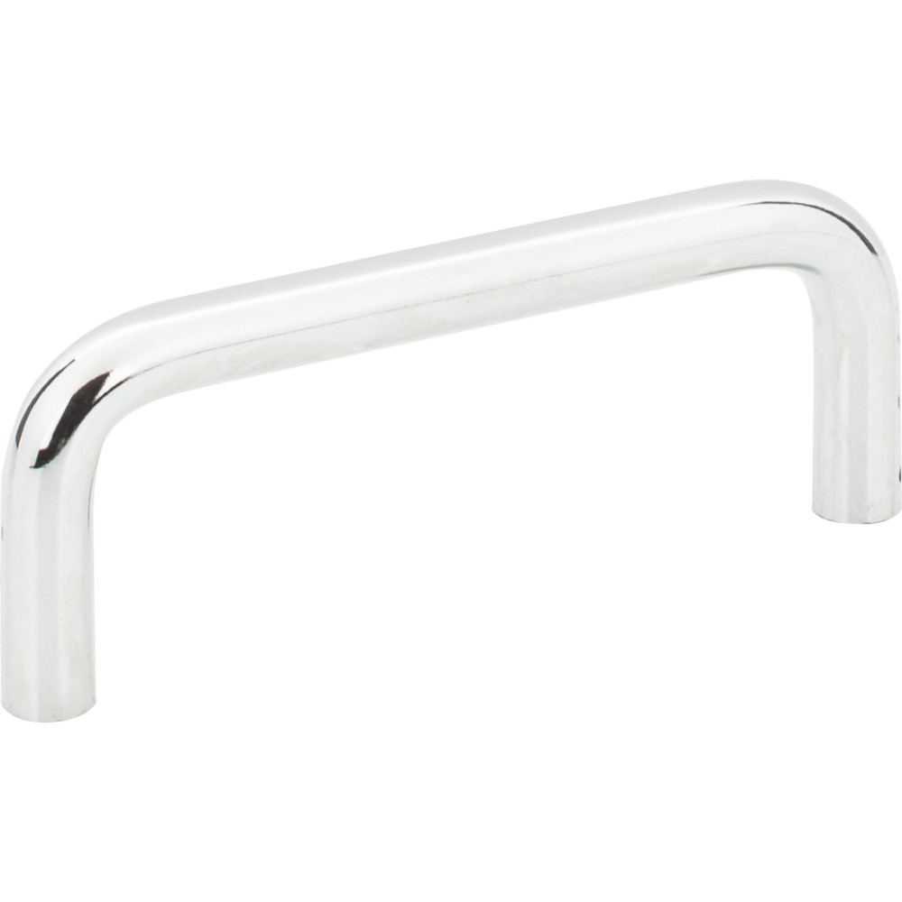 Elements by Hardware Resources S271-3PC 3-3/8" Overall Length Steel Wire Cabinet Pull. Holes are 3" 