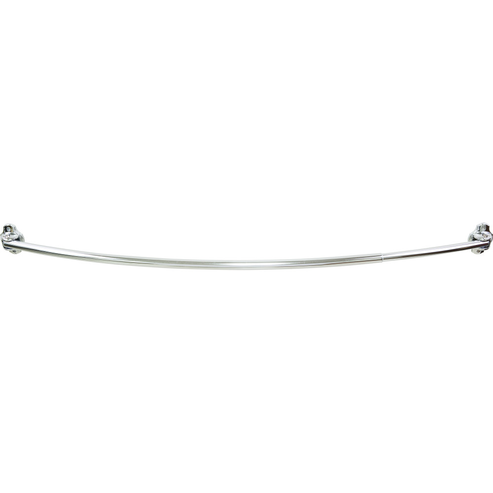 Hardware Resources SR02-PC-R Curved Shower Rod in Polished Chrome