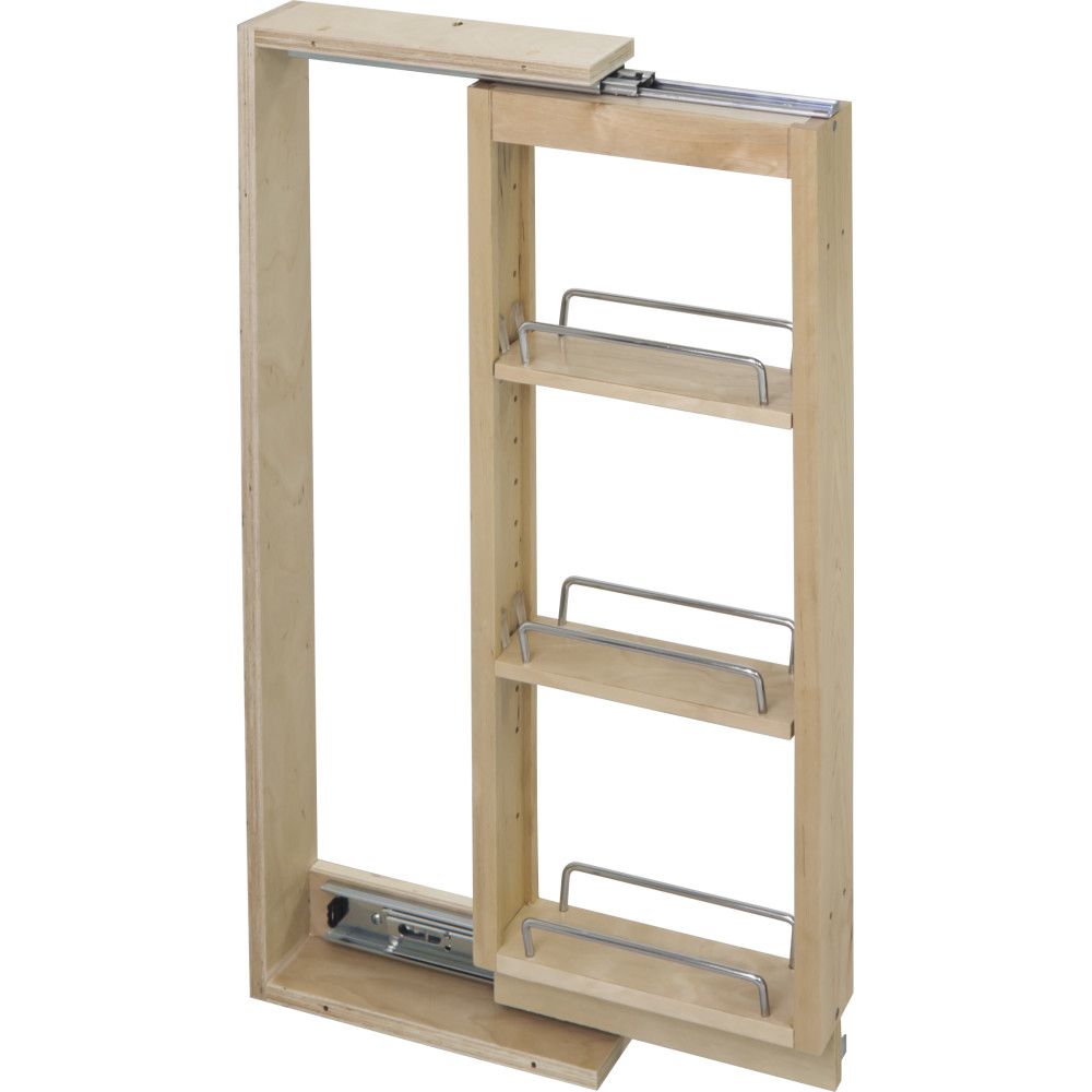 Hardware Resources by Hardware Resources WFPO330 Wall Cabinet Filler Pullout. 3" x 11-1/8" x 30". Featuring