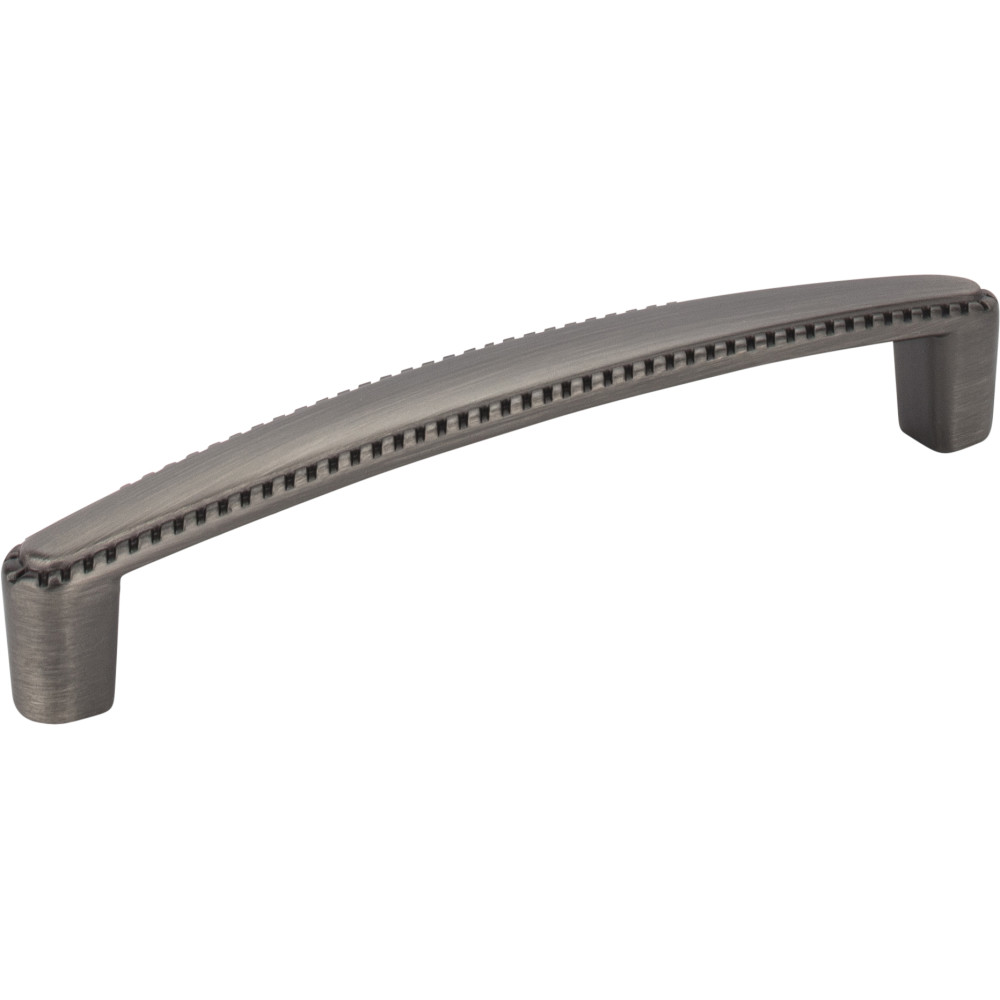 Elements by Hardware Resources Z115-128BNBDL 5-9/16" Overall Length Zinc Cabinet Pull with Rope Trim.  Ho