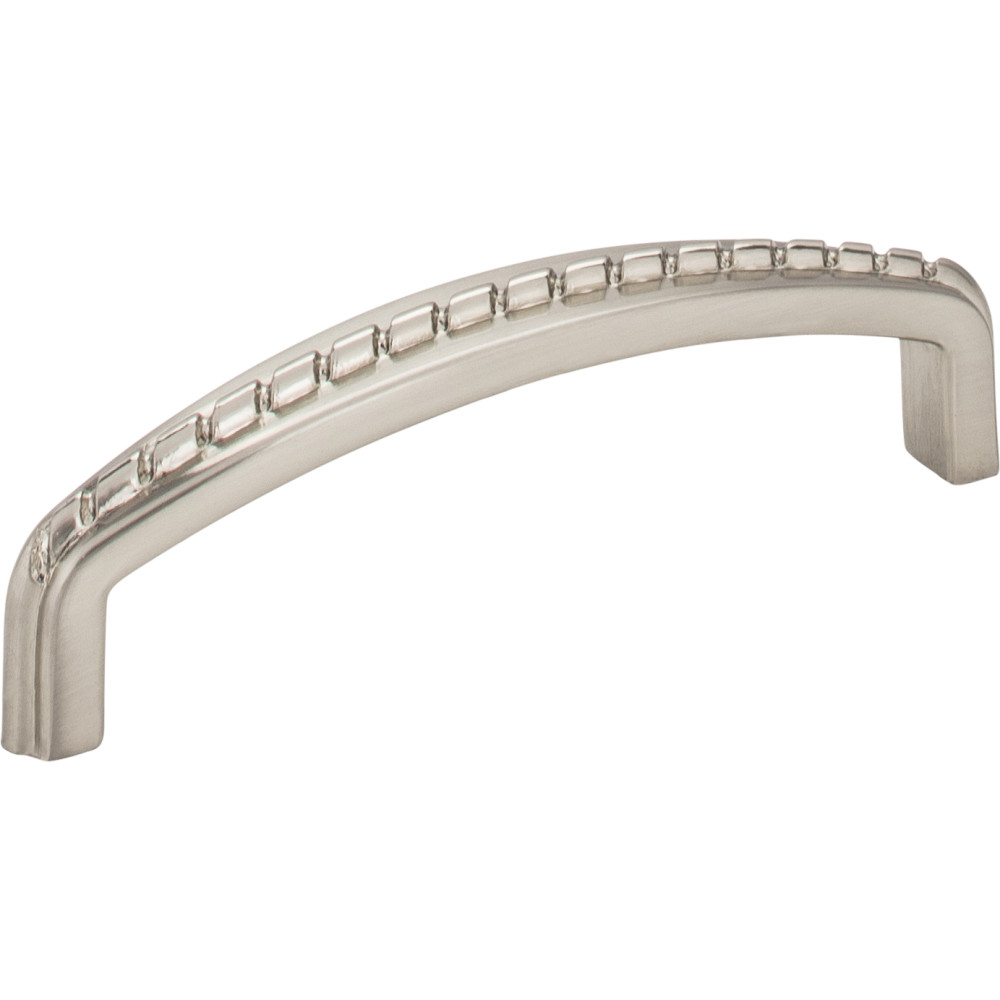 Elements by Hardware Resources Z118-96SN 4-1/8" Overall Length Zinc Cabinet Pull with Rope Detail.  H