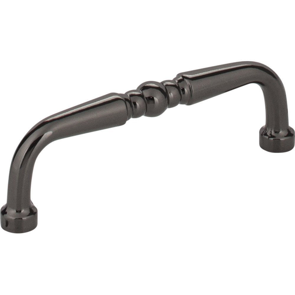 Elements by Hardware Resources Z259-3BN 3-3/8" Overall Length Zinc Die Cast Turned Cabinet Pull. Hol