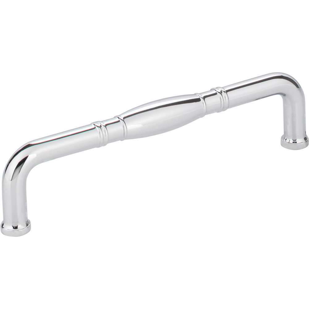 Jeffrey Alexander by Hardware Resources Z290-128-PC 5-1/2" overall length Zinc Die Cast Cabinet Pull. Holes are 