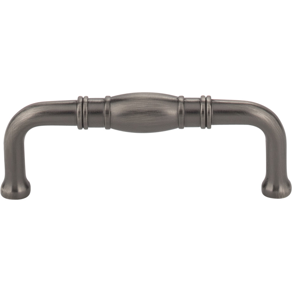 Jeffrey Alexander by Hardware Resources Z290-3-BNBDL 3-3/8" overall length Zinc Die Cast Cabinet Pull. Hole      