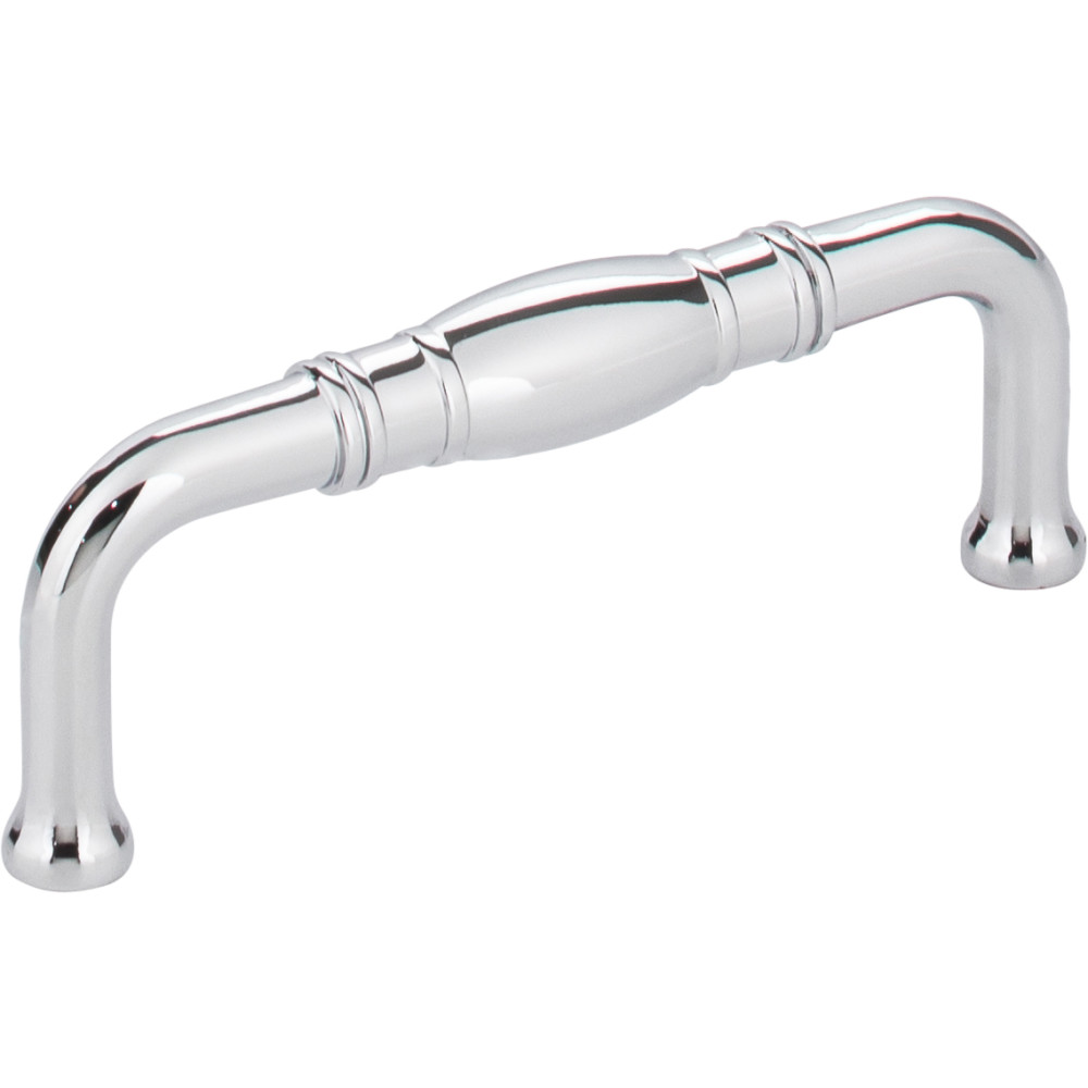 Jeffrey Alexander by Hardware Resources Z290-3-PC 3-3/8" overall length Zinc Die Cast Cabinet Pull. Holes are 