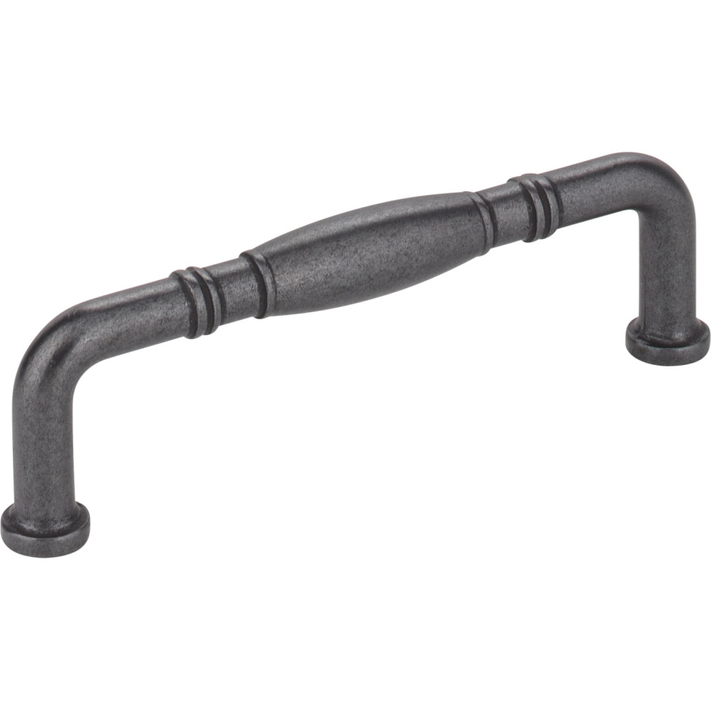 Jeffrey Alexander by Hardware Resources Z290-96-DACM 4-1/4" overall length Zinc Die Cast Cabinet Pull. Holes are 