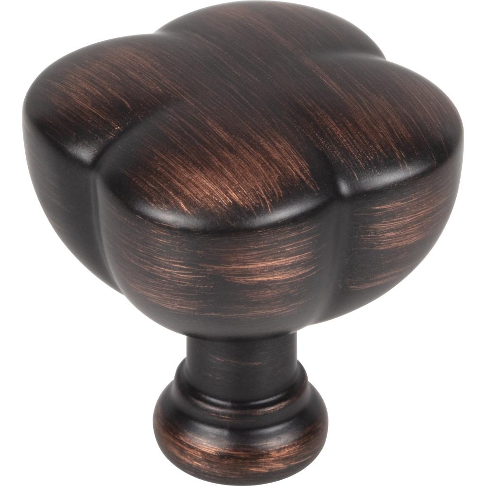 Hardware Resources 686DBAC Southerland 1-1/4" Length Round Knob - Brushed Oil Rubbed Bronze