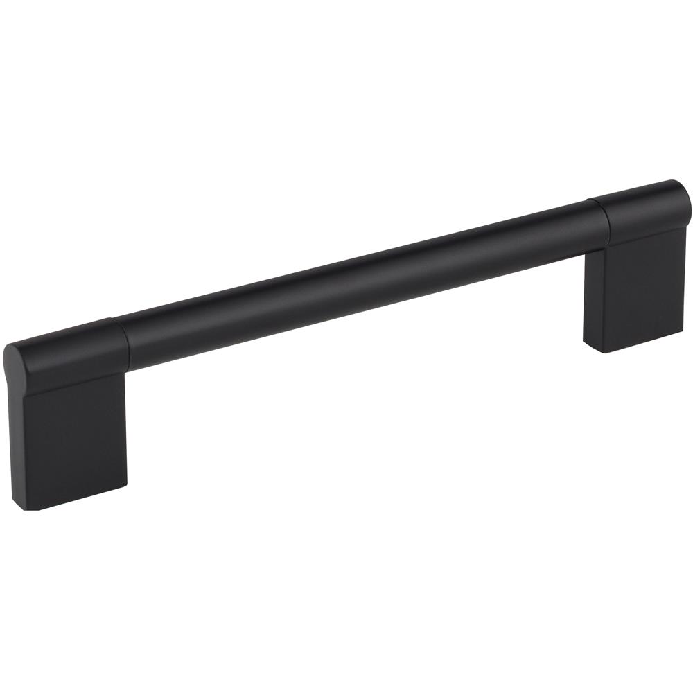 Elements by Hardware Resources Knox Cabinet Pull 6-13/16" Overall Length Cabinet pull, 160mm Center to Center in Matte Black