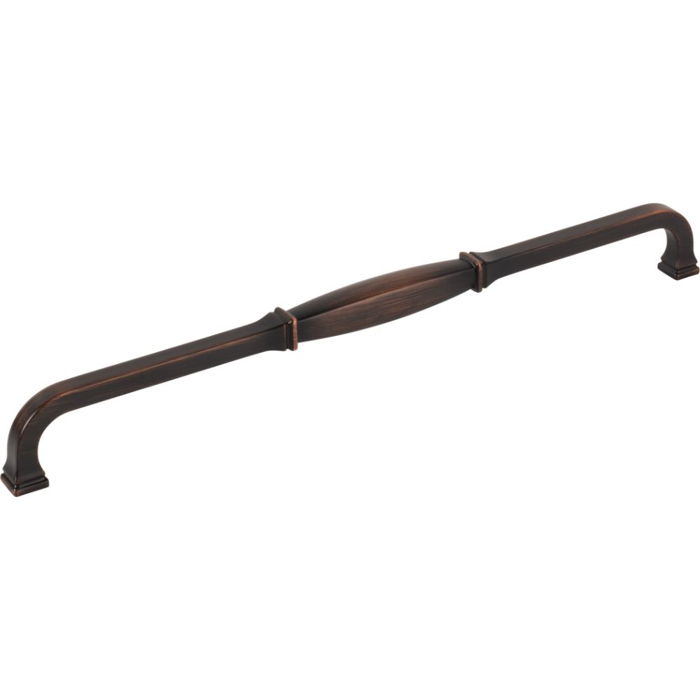 Jeffrey Alexander by Hardware Resources 278-305DBAC 305 mm Center-to-Center Brushed Oil Rubbed Bronze Audrey Cabinet Pull