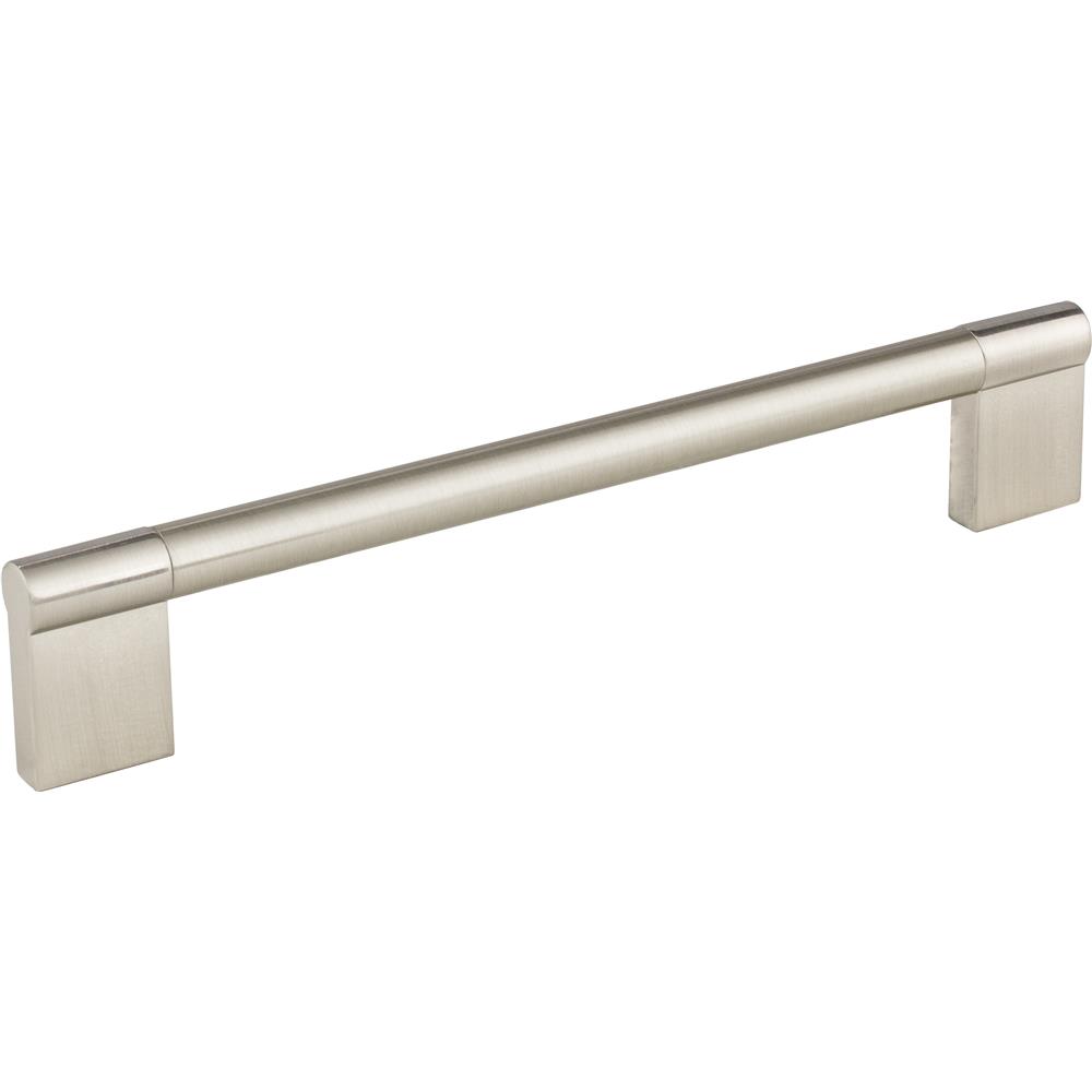 Elements by Hardware Resources Knox Cabinet Pull 8-1/16" Overall Length Cabinet pull, 192mm Center to Center in Satin Nickel